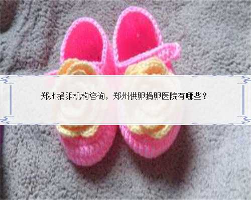 郑州捐卵机构咨询，郑州供卵捐卵医院有哪些？