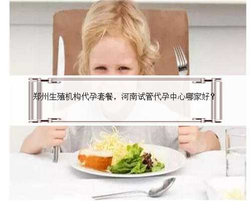 郑州生殖机构代孕套餐，河南试管代孕中心哪家好？