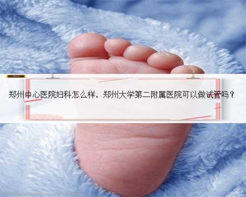 郑州中心医院妇科怎么样，郑州大学第二附属医院可以做试管吗？